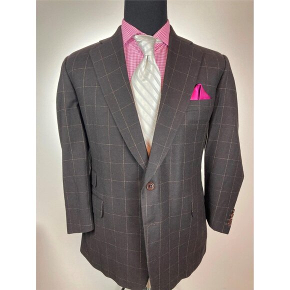 Paul Stuart 10% Cashmere Mens Sport Jacket 44 S / R e54 - Picture 1 of 5